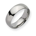 Stainless Steel Approx. 0.28 Inch Polished Wedding Band