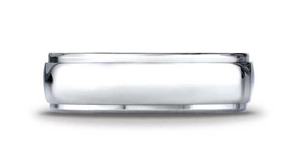 Cobalt Chrome Comfort Fit 7mm Wedding Band