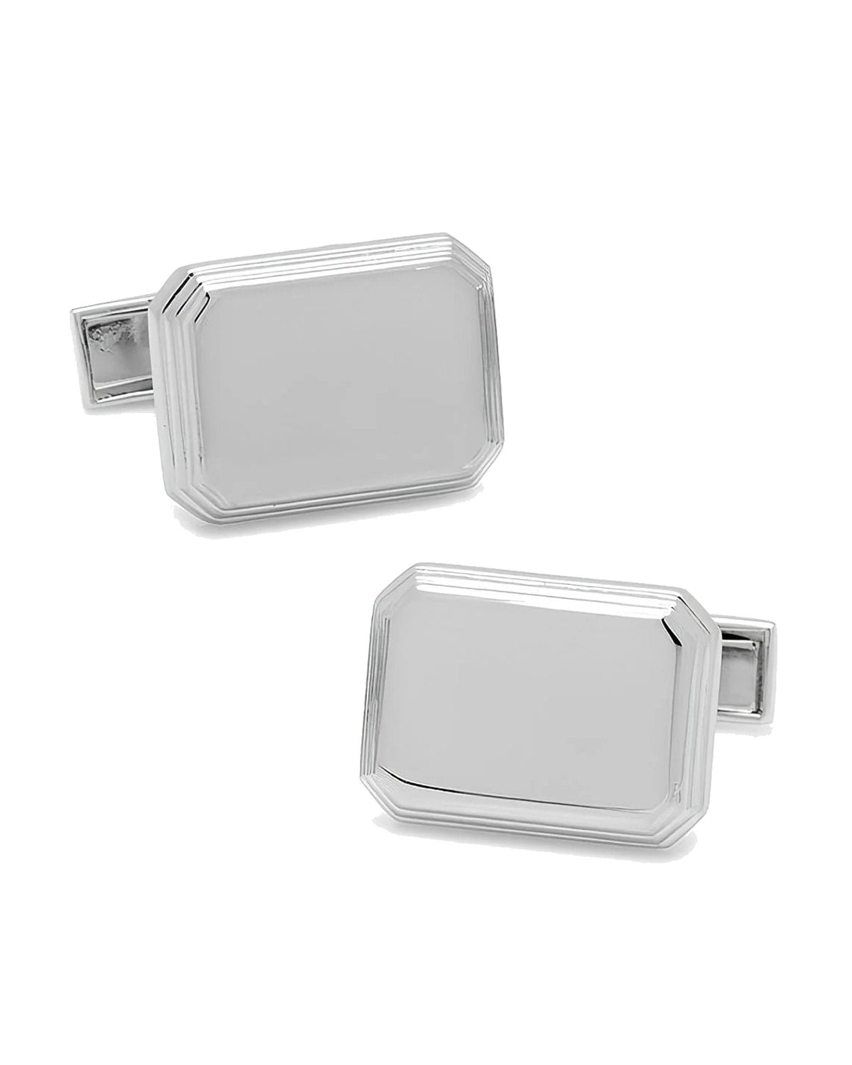 Engravable Rectangular Cufflinks