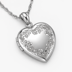 Premium Weight Heart Photo Locket