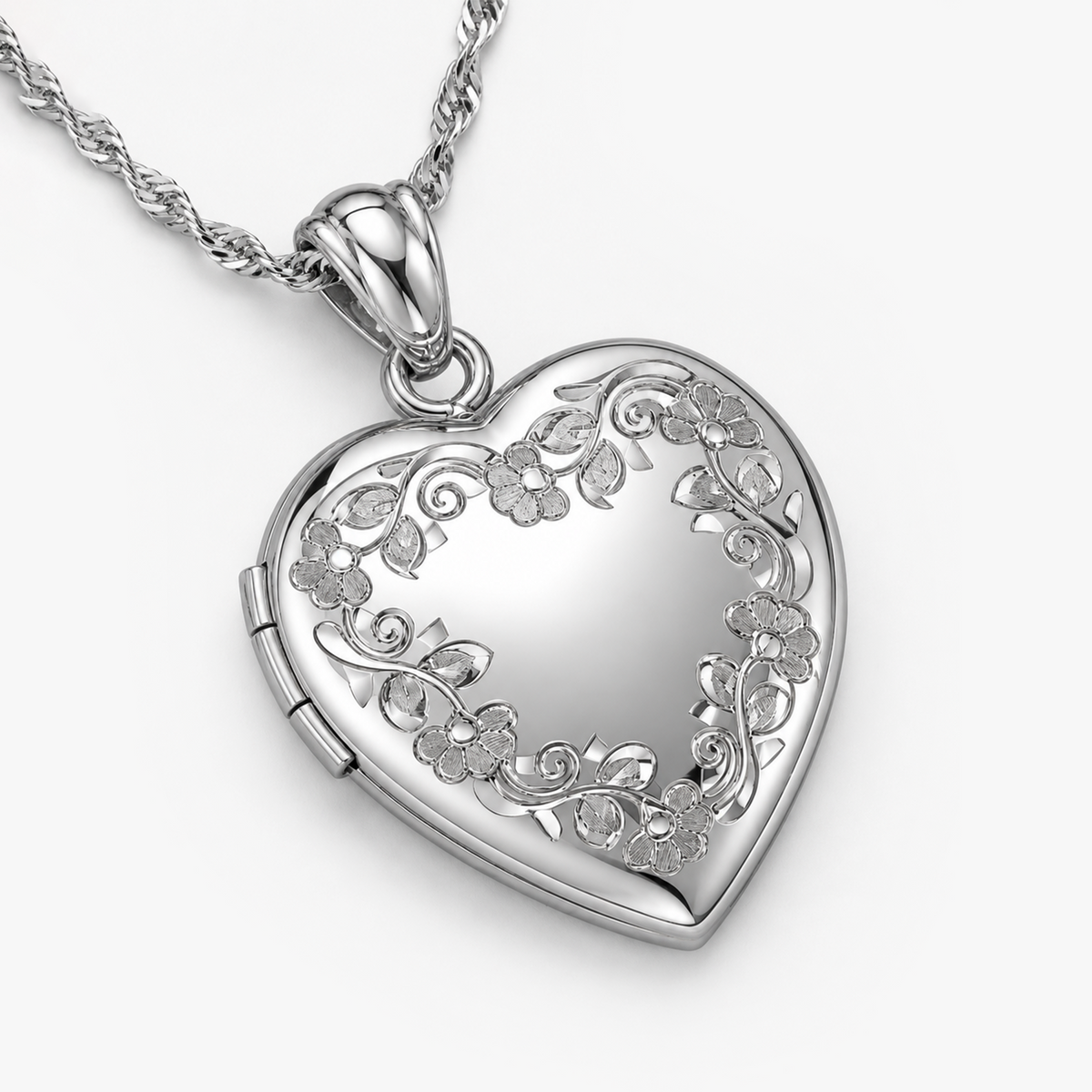 Premium Weight Heart Photo Locket