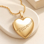 14K Gold-Filled Cascade Of Hearts Photo Locket - lifestyle