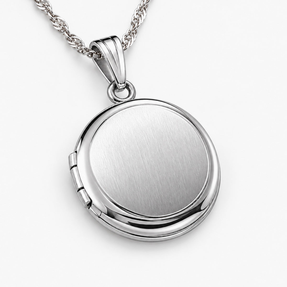 Round Photo Locket
