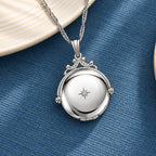 Round Swivel Photo Locket - lifestyle
