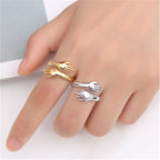 Give You A Warm Hug Lover Finger Ring