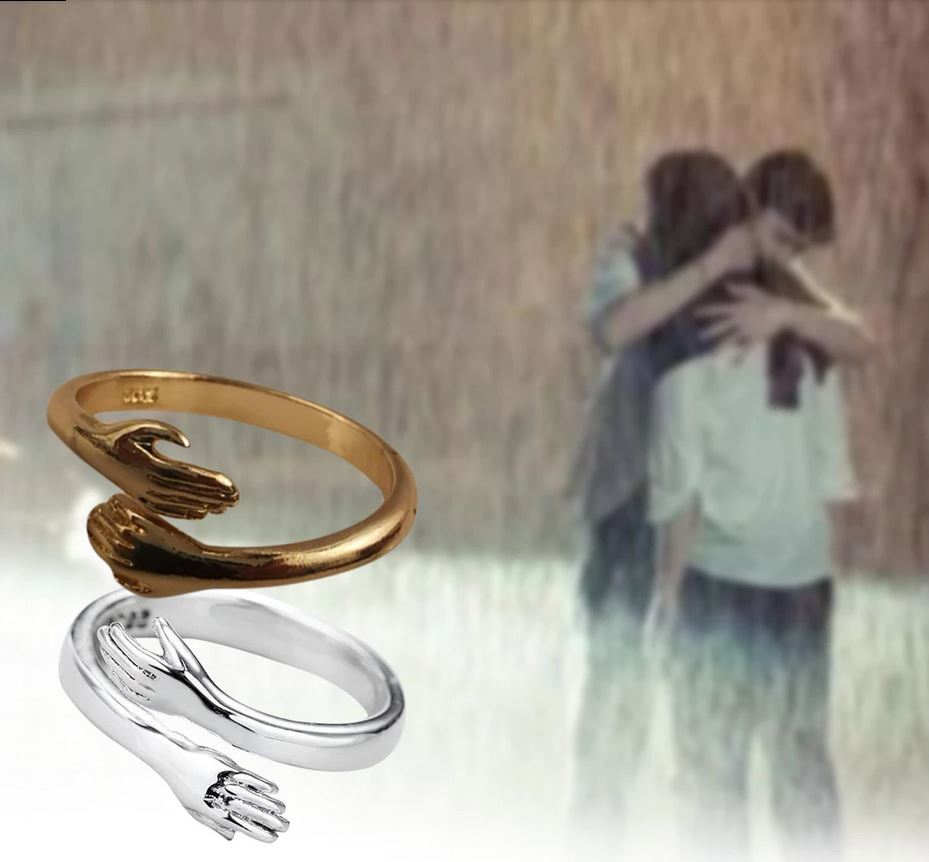 Give You A Warm Hug Lover Finger Ring