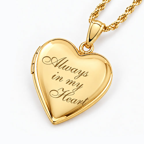 Always In My Heart Photo Locket