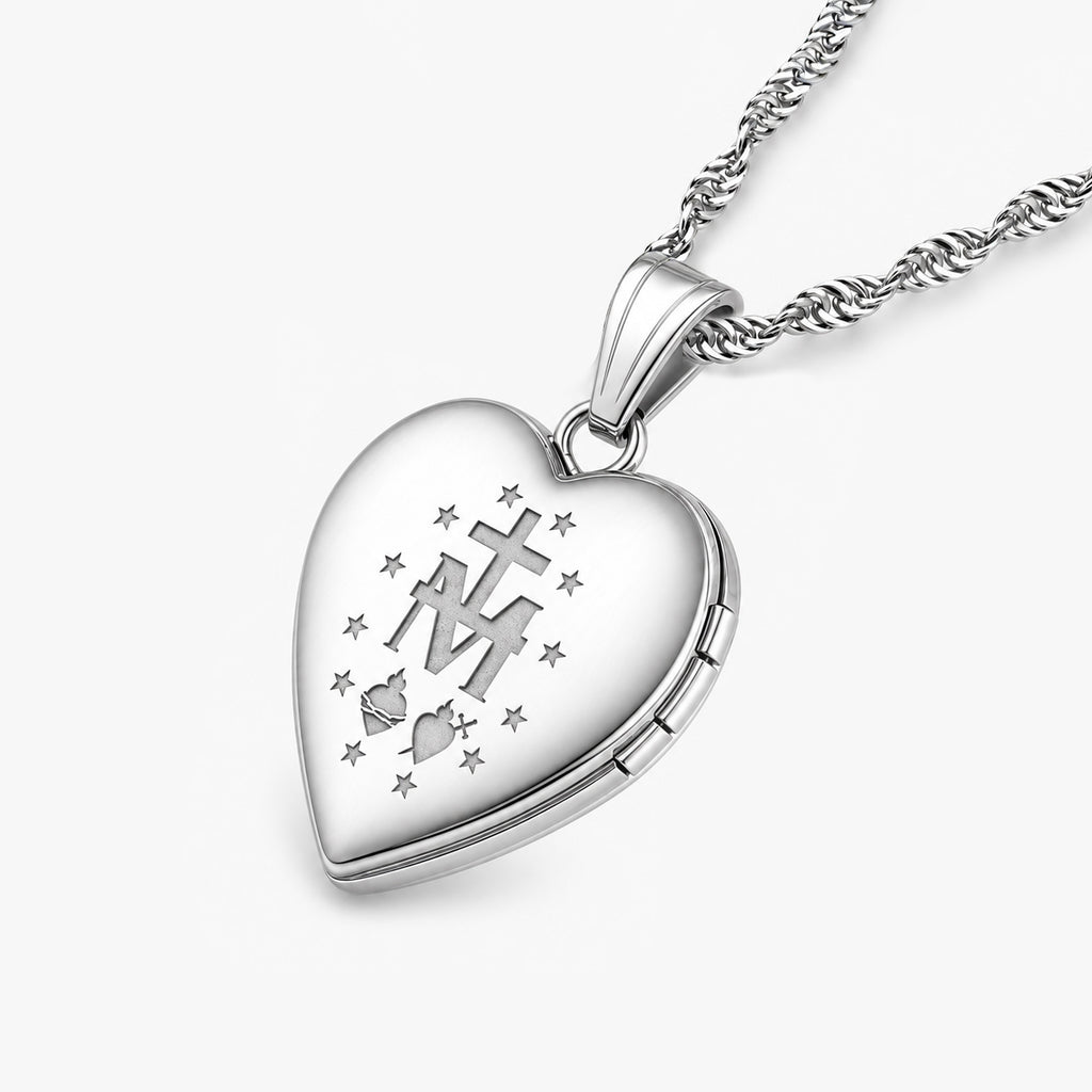 Miraculous Heart Photo Locket