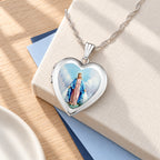 Miraculous Heart Photo Locket - lifestyle