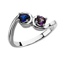 Mother's Ring with Two Birthstones