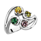 Mother's Ring with Four Birthstones