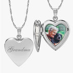 Grandma Sweetheart Photo Locket