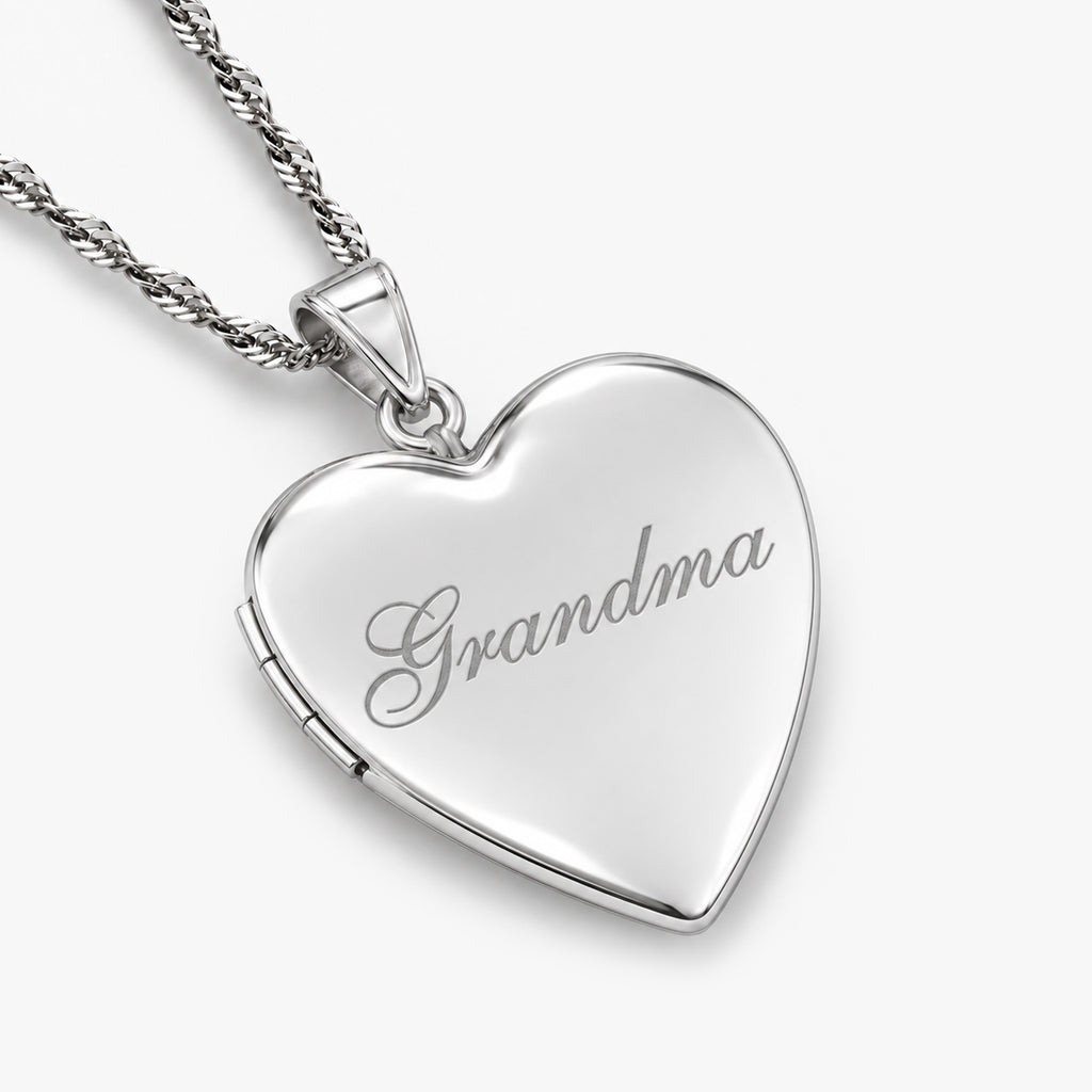 Grandma Sweetheart Photo Locket