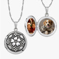Antique Round Photo Locket