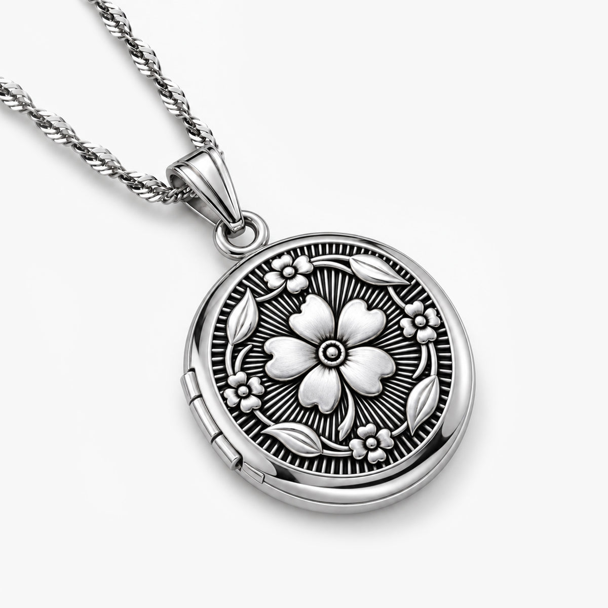 Antique Round Photo Locket
