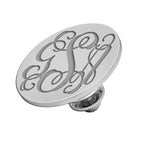 Engravable Round Tie Tack