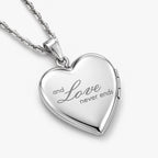 Family Love Heart Photo Locket