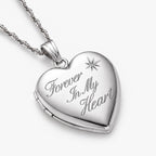 Forever In My Heart  Heart Photo Locket