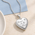 Forever In My Heart  Heart Photo Locket - lifestyle