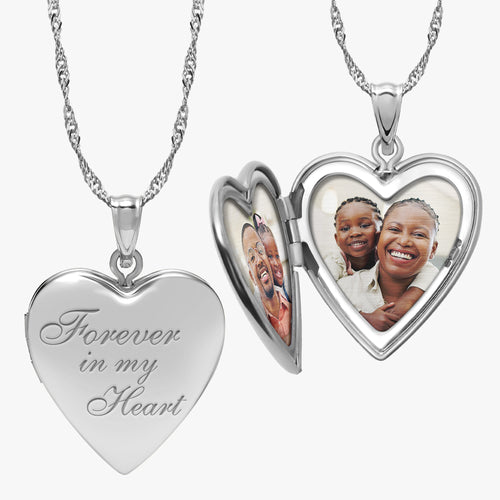 Forever In My Heart Heart Photo Locket