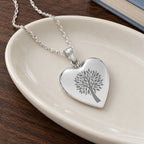 Family Tree  Heart Photo Locket - lifestyle