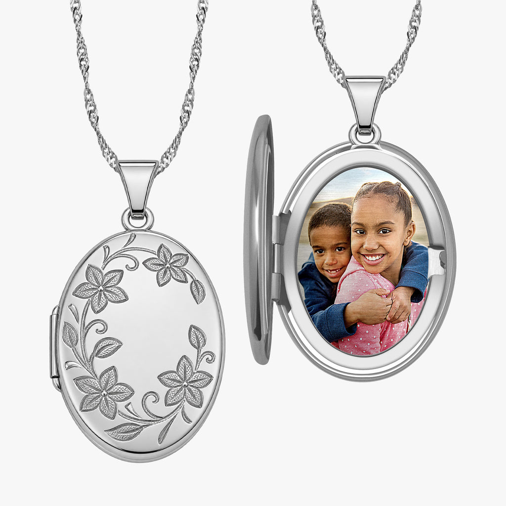 Oval Photo Locket
