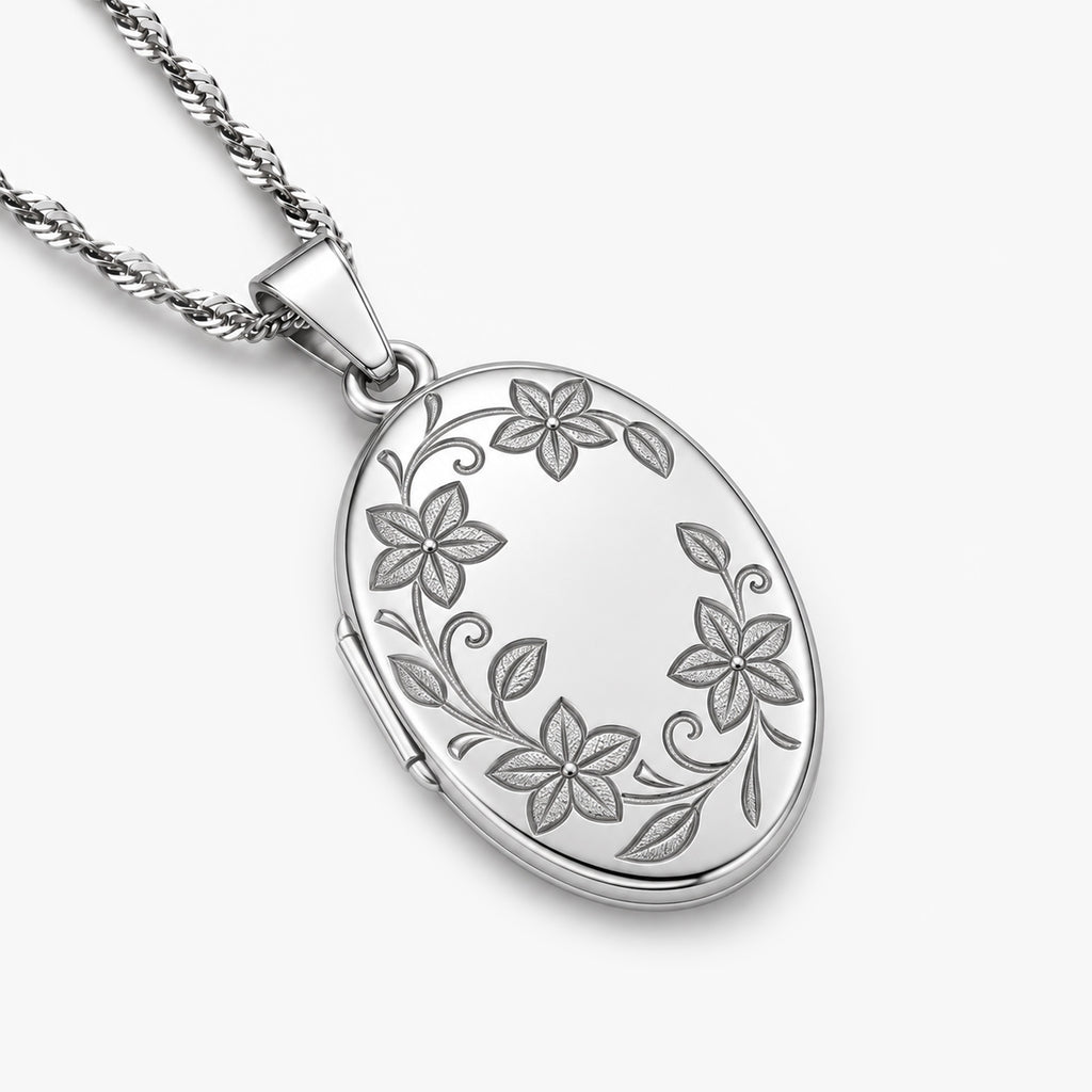 Oval Photo Locket