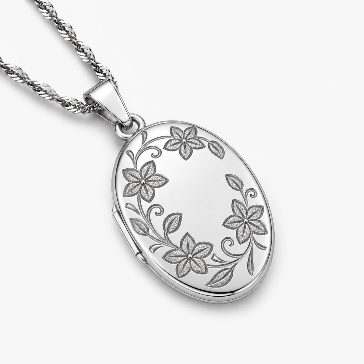Oval Photo Locket