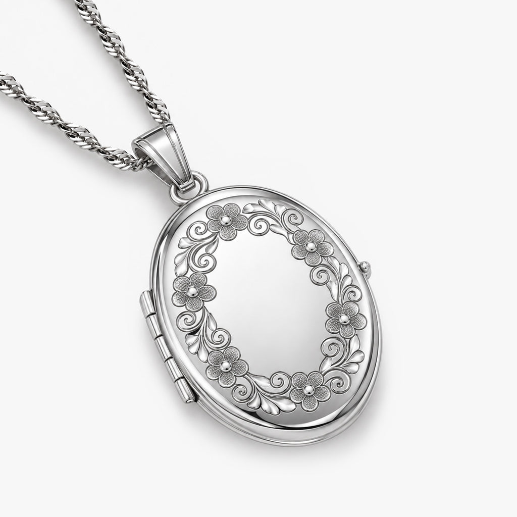 Oval Four Photo Locket