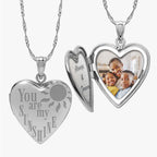 You Are My Sunshine Heart Photo Locket