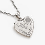 You Are My Sunshine Heart Photo Locket