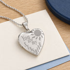 You Are My Sunshine Heart Photo Locket - lifestyle
