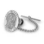 Saint Michael Religious Tie Tack