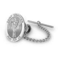 Saint Sebastian Religious Tie Tack