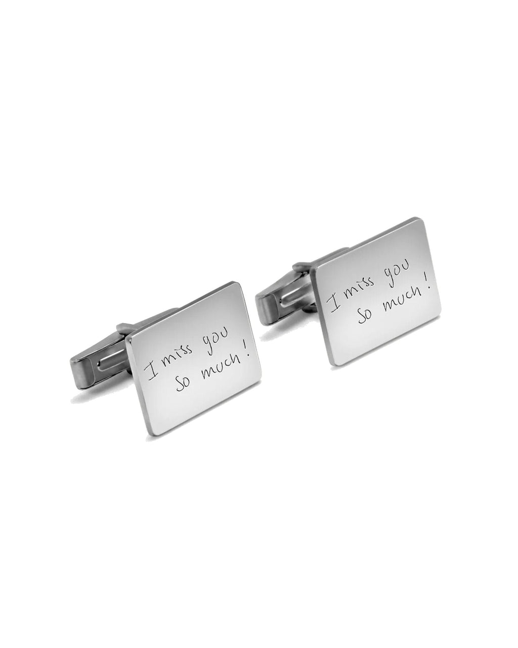 Personalized Handwriting Men's Cufflinks