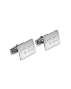 Personalized Handwriting Men's Cufflinks