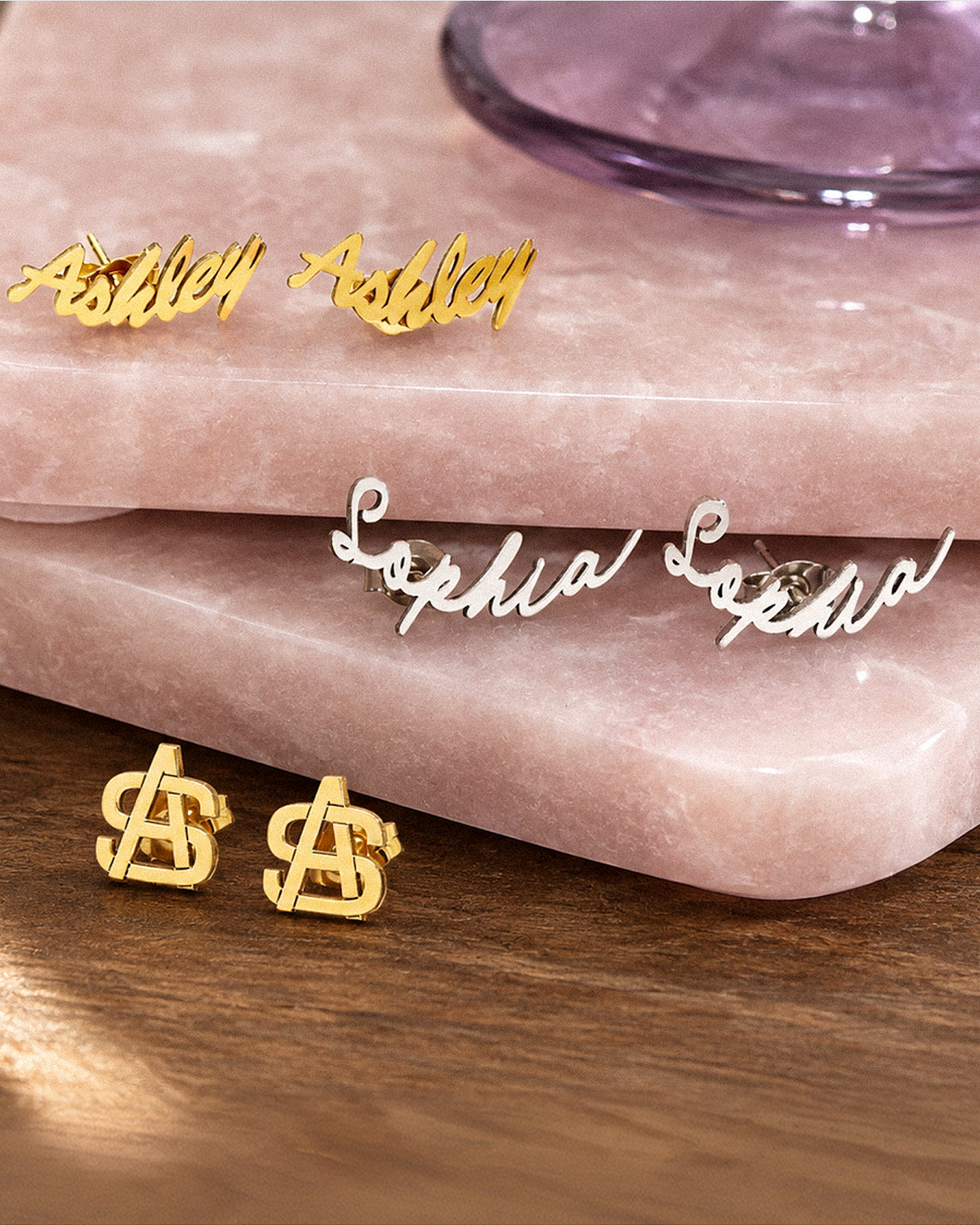 Name Earrings