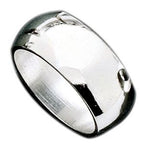 Sterling Silver Approx. 0.31 Inch Half-Round Wedding Band — original PicturesOnGold photograph 1