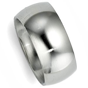 Sterling Silver Approx. 0.39 Inch Comfort-Fit Wedding Band — original PicturesOnGold photograph 1