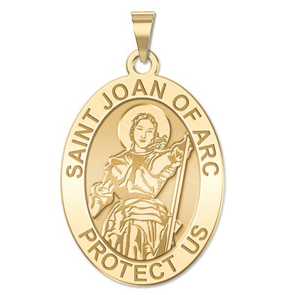 Saint Joan of Arc Religious Medal