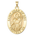 Saint Joan of Arc Religious Medal