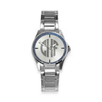 Men's Personalized Stainless Watch Blue Dial