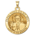 Pope Francis Papal NY Visit 2015 - "Love Is His Mission" Embossed Medal
