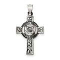 Sterling Silver US Coast Guard Cross Pendant