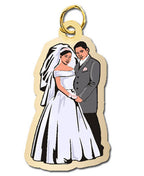 Bride and Groom Charm