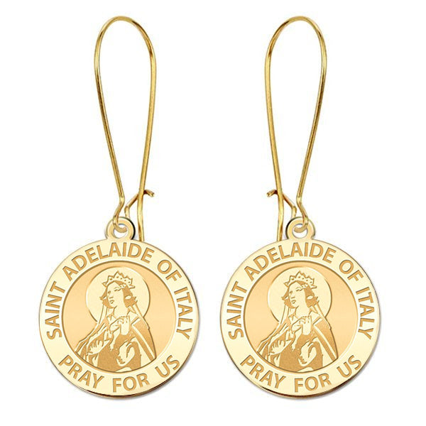 Saint Adelaide of Italy Earrings "EXCLUSIVE"