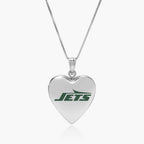 Officially Licensed New York Jets Heart Locket