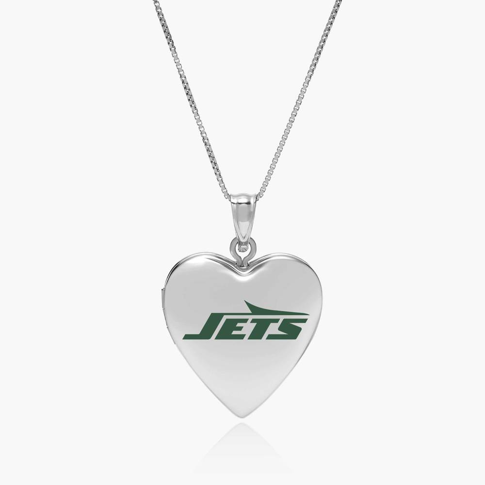 Officially Licensed New York Jets Heart Locket