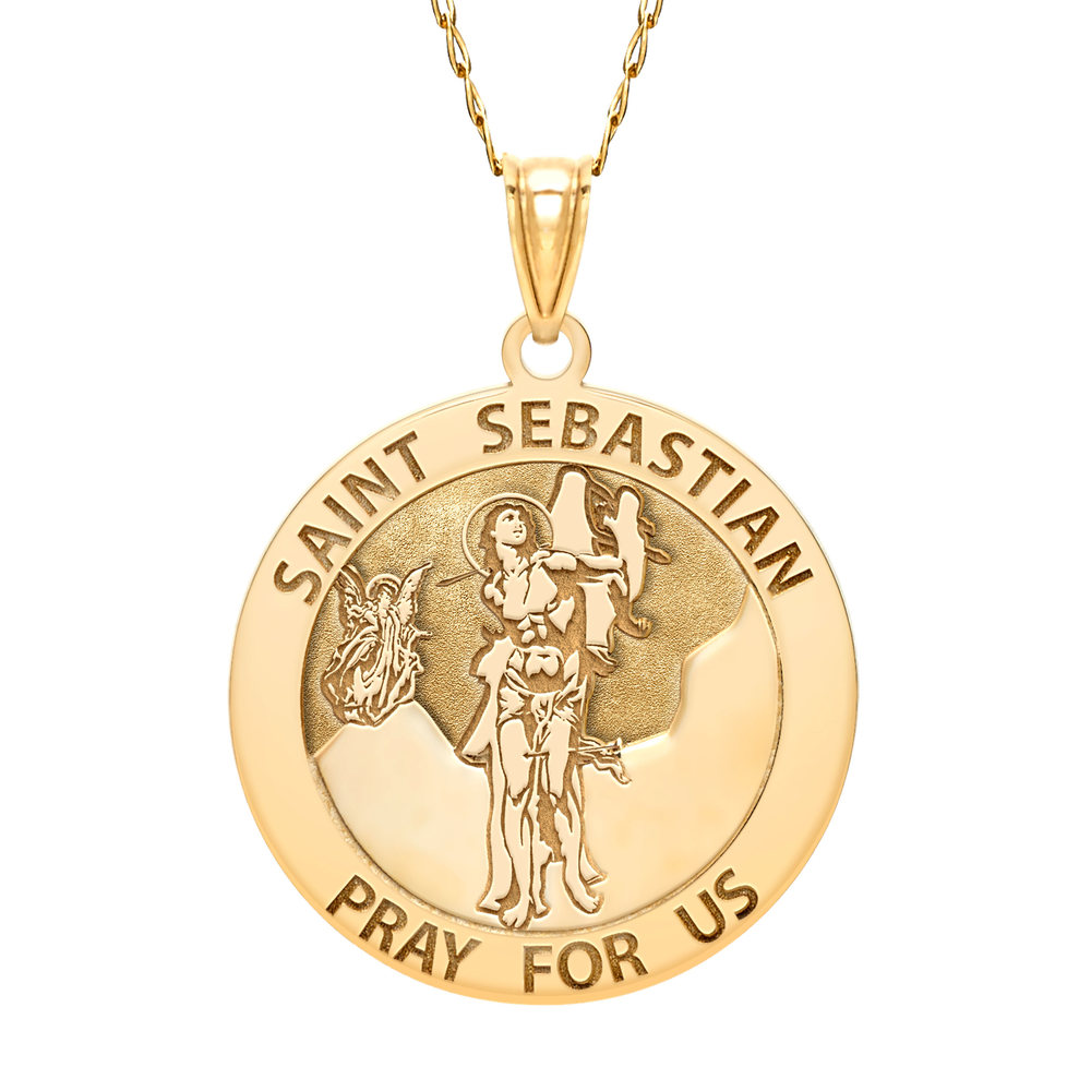 Saint Sebastian Religious Medal