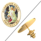 Guardian Angel "Protect Me" Color Pin  "EXCLUSIVE"